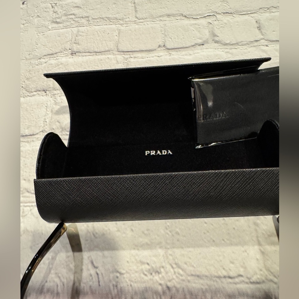 Prada Black Cat-Eye Glasses Bold Design - Picture 8 of 11